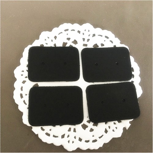 100/200Pcs Blank Earrings Ear Studs Display Card Kraft Paper Jewelry 3.5×2.5cm - Picture 10 of 10