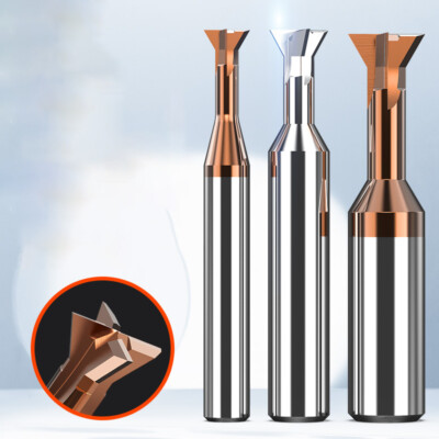 VHM Schwalbenschwanz Schaftfräser – 45° / 60° – Z=4, Schaftdurchmesser 4mm