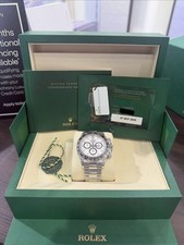 2025 Rolex Daytona Cosmograph Steel PANDA FULL LINKS 126500 LN FULL SET!!