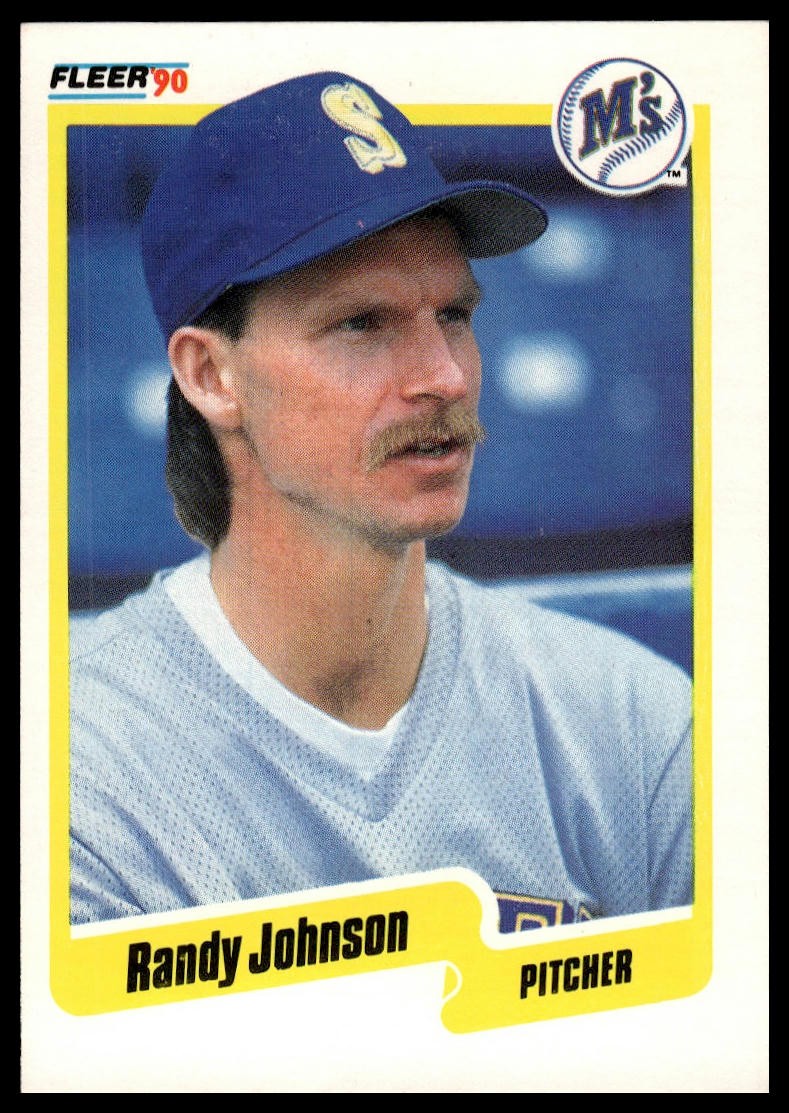 1990 Fleer Canadian #518 Randy Johnson