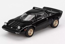 1/64 Lancia Stratos HF Stradale Nero LHD Black Mini GT MGT00846-BL
