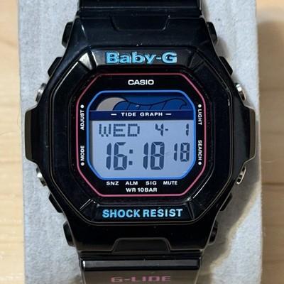 Casio G-Shock Baby-G BLX-5600 G-LIDE Tide Graph Square Womens Digital Watch 5600