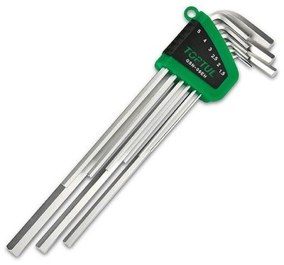 Für TOPTUL GSN-09EH Set of key wrenches 9 pcs GSN-09EH A GLOBAL BRAND IN THE PR