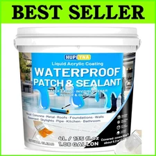 Transparent Waterproofing Coating - Versatile 4L Liquid Sealant for All Surfaces