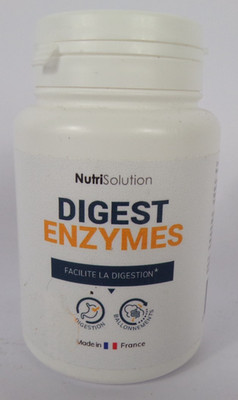 NUTRISOLUTION VERDAUUNGSENZYME ERLEICHTERT DIE VERDAUUNG 30 KAPSELN 04/2027