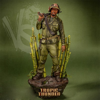 Kirk Lazarus 3D Print Garage Kit Figure Model Kit Unpainted Unassembled GK