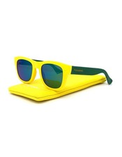 Havaianas Paraty/M QSX/Z9 Yellow Green w/Green Mirror Lenses 50mm Sunglasses