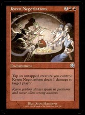Kyren Negotiations LP Light Play Mercadian Masques MTG [10081]