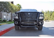 Steelcraft 50-4080c For 16-18 Titan Xd Black Hd Grille Guard Steelcraft 50-4080c For 16-18 Titan Xd Black Hd Grille Guard