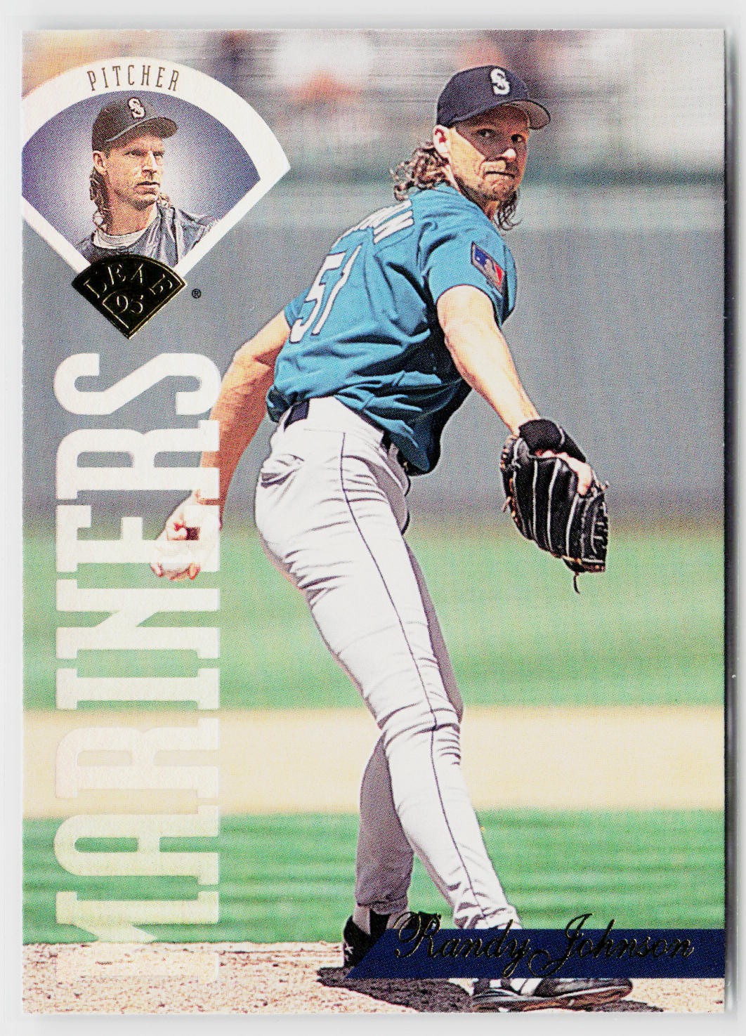 1995 Leaf #244 Randy Johnson HOF