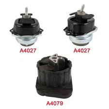 3x Engine Motor & Transmission Mount For BMW X5 2007-2018 X6 2009-2019 L6 3.0L