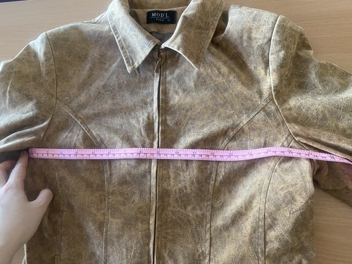Vintage MOD'L Paris Lace-Up Fitted Jacket Distressed Y2K Grunge Coquette Size M - Bild 14 von 18