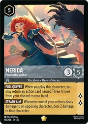 Merida - Formidable Archer 191/204 Into the Inklands Legendary Cold Foil