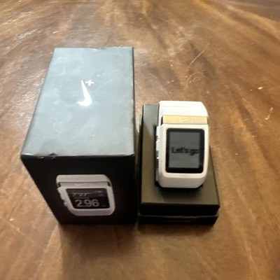 Nike+ Plus GPS Sport Watch White/Silver TomTom Running workout Open Box