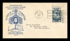 Dr Jim Stamps FDC Natl Stamp Exhibition Byrd Single Beverly Hills Cachet Service