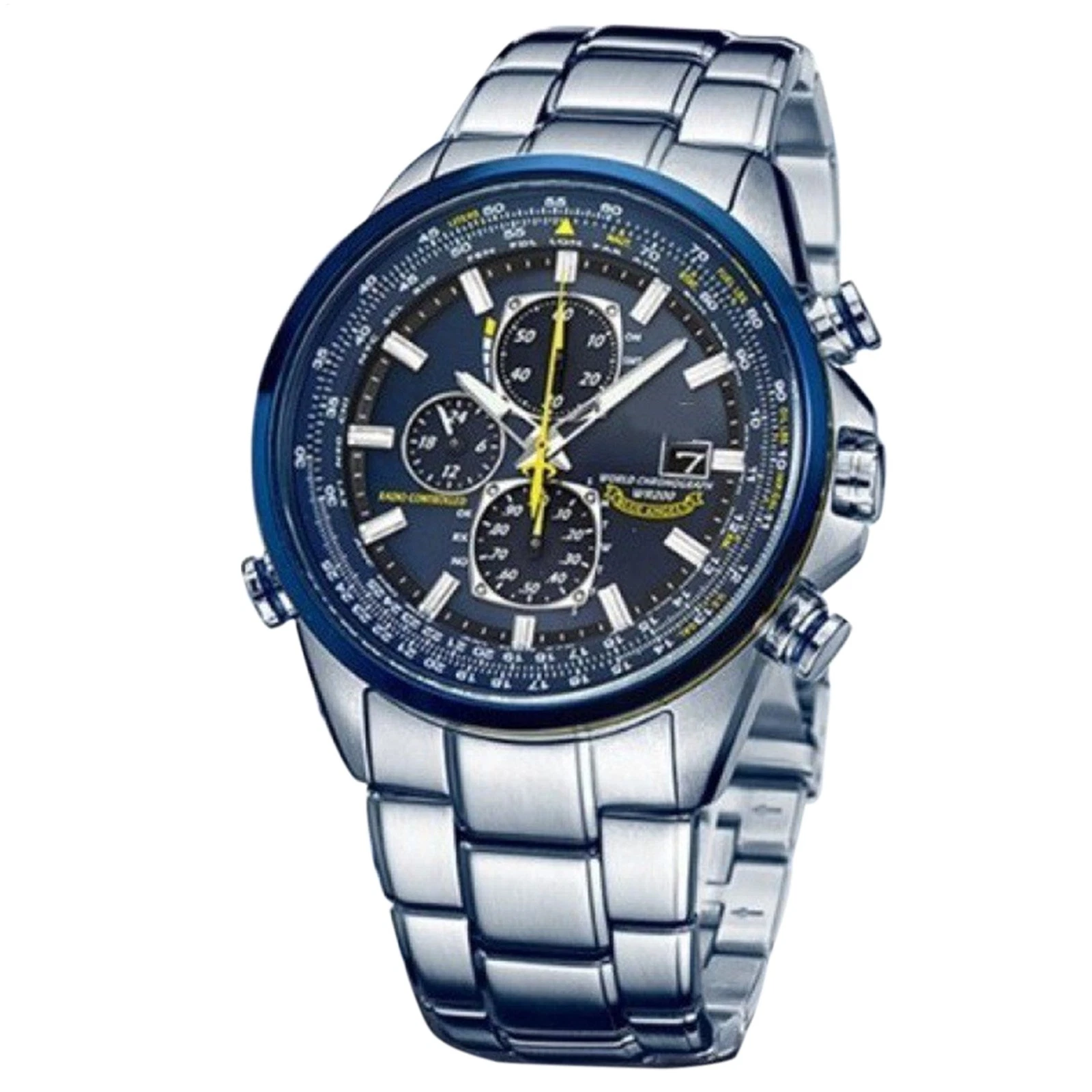 Blue Angels Men's Watch Luxury Watches Stainless Steel Quartz Watch