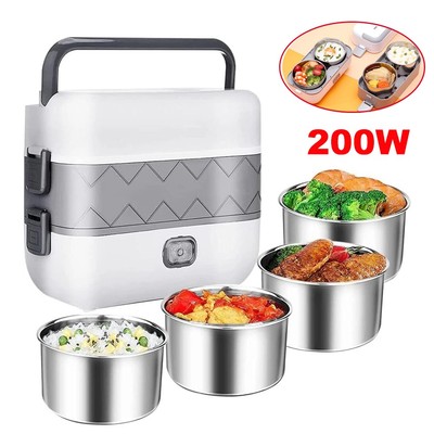 Elektrische Lunchbox 200W Warmhalterbox Essenwärmer Speisenwärmer 0.5L
