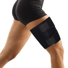 Thigh Wraps Support Adjustable Compression Neoprene Thigh Sleeve Hamstring Qu...