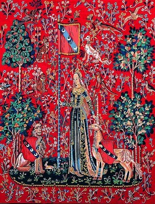 Margot de Paris Needlepoint canvas for halfstitch without yarn Can.Seul Lady ...