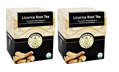 Buddha Teas Licorice Root Tea 18 bags (2 PACK)