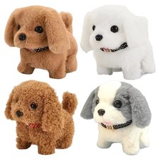 My Realistic Robot Puppy Dog Plush Interactive Toys for Children in Box