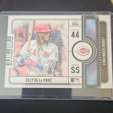 Panini 2024 Three and Two Elly De La Cruz #2 Full Count Insert Reds MLB Card