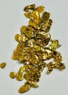 Gold Nuggets Placer Montana Natural Quartz Creek Purity 96 % 6.261 Grams #10 4