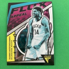 Giannis Antetokounmpo 2020-21 Panini Flux Appeal Insert #5 NBA Milwaukee Bucks