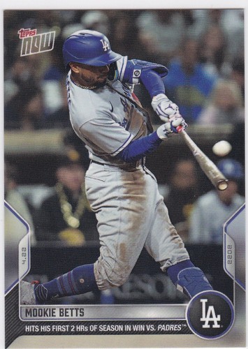 2022 Topps Now 82 Mookie Betts