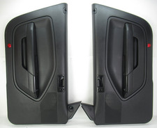 Ford Mustang Driver Passenger Left Right Door Panel Set Black 2005-2009 Ford Mustang Driver Passenger Left Right Door Panel Set Black 2005-2009