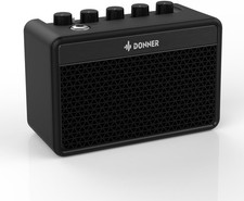 Donner 5W Mini Electric Guitar Amplifier, Mini Guitar Amp Portable for Desktop 