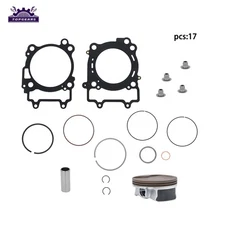 Top End Rebuild Kit Piston Ring Set with Gaskets for Polaris RZR 570 12-16 99mm