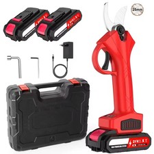 Forbice A Batteria da potatura Valigia 2x Batteria da 48V Apertura Max 42mm