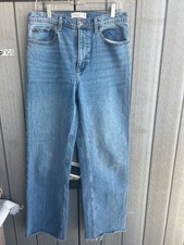 Abercrombie fich the 90's relaxed jean high rise 10/30L women's