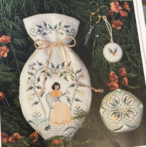 Rare The Victoria Sampler MILADY'S RETICULE Cross St Pattern 2011 Bk 127