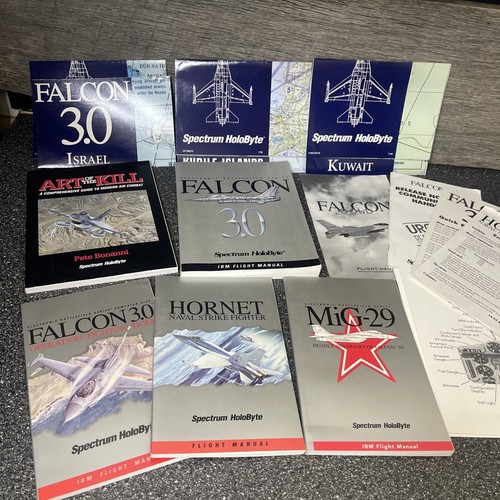 Spectrum HoloByte Falcon 3.0 Manual Lot - Mig-29, Hornet, Strategy Guide - Bild 2 von 5