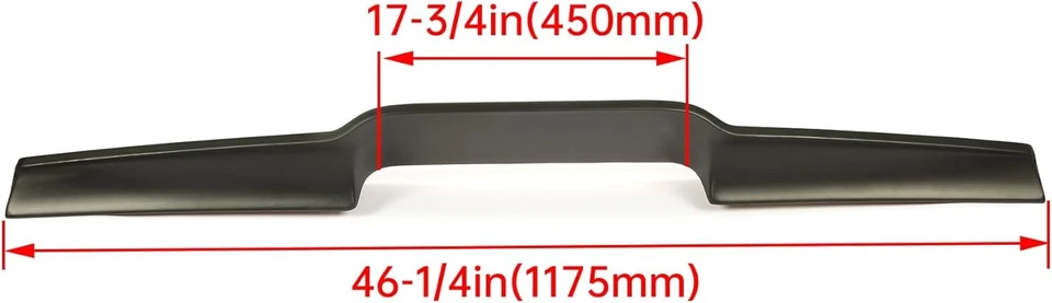 Kojem Cab Spoiler for GMC Sierra Chevy Silverado 1500 2500 3500 2014-2019 | Roof Foto 2 de 4