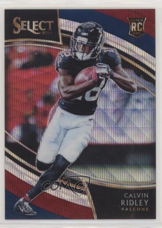 2018 Panini Select Field Level Tri-Color Prizm 72/99 Calvin Ridley Rookie RC zx9