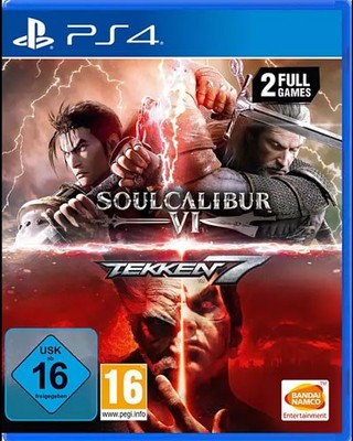 PS4 / Sony Playstation 4 - Tekken 7 + Soulcalibur 6 DE NEU & OVP