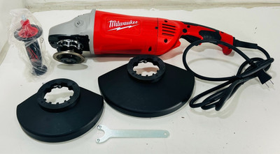 Milwaukee 6088-30 Electric 7/9'' Large Angle Grinder 15amp w/ Lock-on