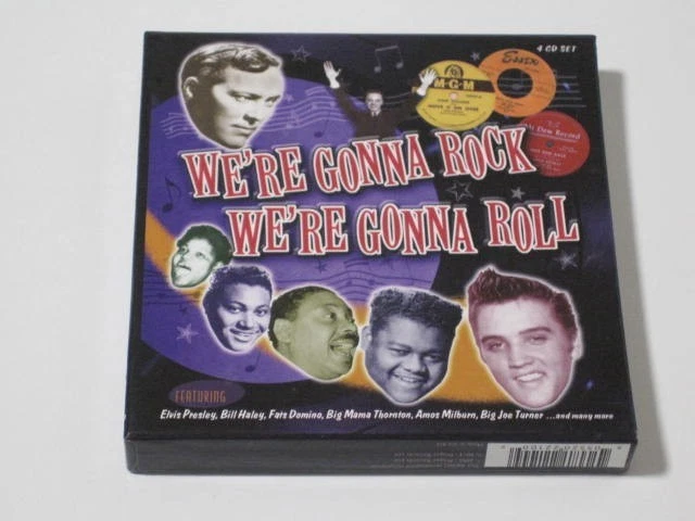 4 CD Various Artists: We're Gonna Rock We're Gonna Roll (+ 68 Seiten Beiheft) - Bild 4 von 4