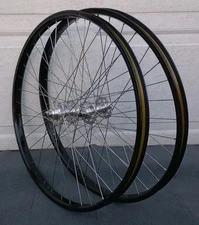 SE Racing Wheelset 26" Used BMX Cruiser Wheels Rims Hubs Brakes Old School BMX 
