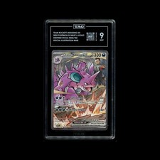 TAG Mint 9 Team Rocket’s Nidoking Ex #233/182 2025 SV10: Destined Rivals SIR on eBay
