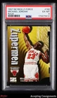1997-98 SkyBox Z-Force Rave #190 Michael Jordan 191/399 PSA 6 EX-MT BULLS HOF