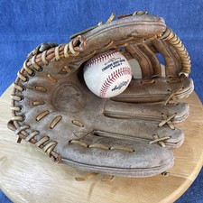 Vintage Spalding 42-243 Leather 12" Baseball Glove RHT Jim Palmer HOF