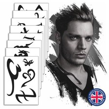 UK Temporary Tattoos Cosplay Runes Jace Herondale Shadowhunters Tattoo FULL SET