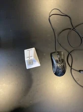 Glorious Model D Minus Gaming Mouse - Black + Hotline Mouse Bungee