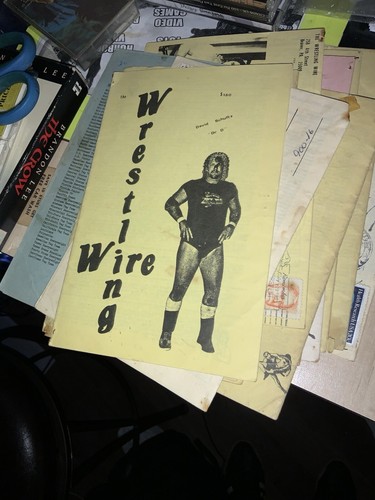 WRESTLING WIRE 1980’s D.I.Y. Wrestling Fan-zine WWF WWE WCW - Picture 12 of 14