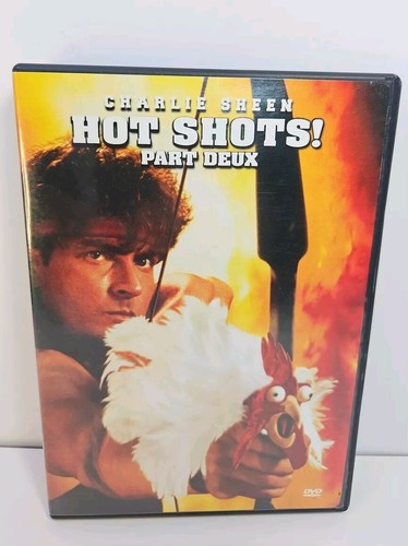 Hot Shots & Hot Shots Part Deux (DVD) Charlie Sheen, Lloyd Bridges, Jon Cryer - Picture 3 of 8
