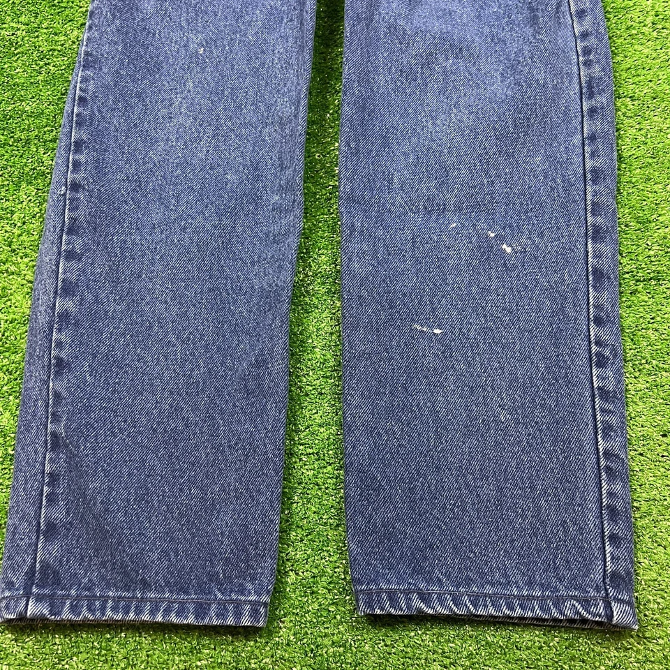 Jeans Bongo Vintage Años 90 Gruesos Azul Juvenil Talla 5 Hechos en EE. UU. Envejecidos Foto 3 de 4
